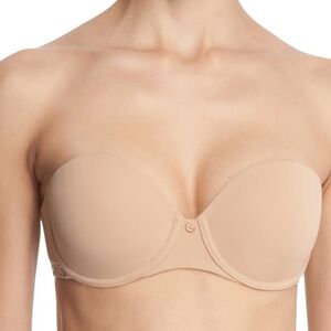 NATORI Pure Luxe Strapless Contour Underwire Bra! Retail $72